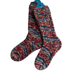 Custom Dyed Wool Socks, Womens Wool Socks