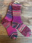 Scrappy and Colorful Merino Wool Socks, HandMade, Luxurious Softness for Cold Weather, Thoughtful Gift for Loved Ones