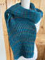 Colorful Handmade Knit Alpaca & Merino Wool Scarf, Fishermans Rib Neckwear, Unique Gift for Cozy Winter Outfits and Fashion Lovers