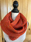 Handcrafted Wool Infinity Scarf, Warm Loop Scarf for Winter Weather, Outdoor Wear, Ideal Gift