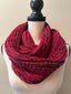 Wool Infinity Scarf Handmade, Cozy Loop Winter Accessory for Outdoor Styling, Gift for Women