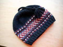 Adult Knit Hat Pattern Fairisle, Cozy Colorful Design for Winter Warmth, Perfect Handmade Gift for Her or Him