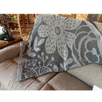 Handmade Knit Throw Blanket, Cozy and Soft Eternity Wrap, Perfect for Snuggling on the Couch – Great Gift for Home Lovers