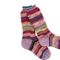Scrappy Mismatched Merino Wool Socks, Womens Wool Socks