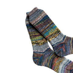 Scrappy/Frankenstein Colorful Wool Socks, Gift Socks