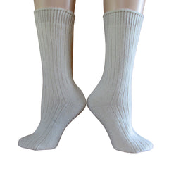 Wool Angora Socks - Handcrafted Warmth for Chilly Days - Thoughtful Gift for Her