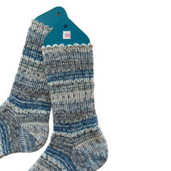 Handmade Merino Wool Socks, USA Made, One of a Kind, Hand Dyed, Handmade Womens Socks, Unique Gift Sock, Thick Winter Socks, Groomsmen Socks
