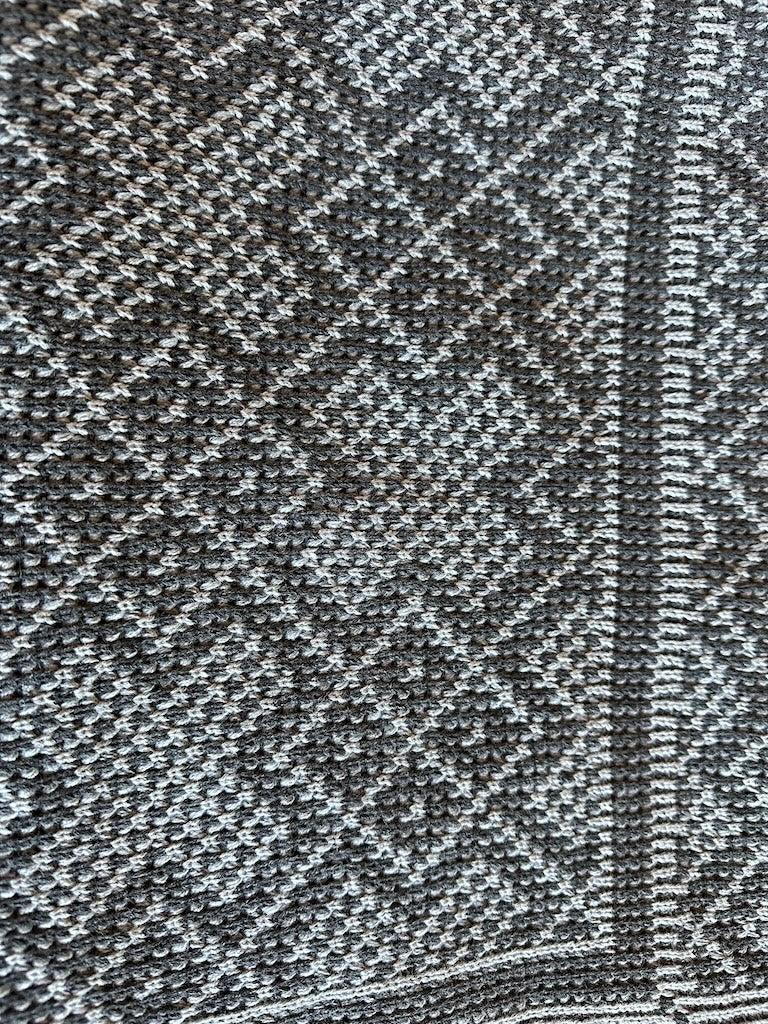 Handmade Knit Throw Blanket, Luxurious Soft Yarn Perfect for Relaxation, Unique Gift Idea for Any Occasion