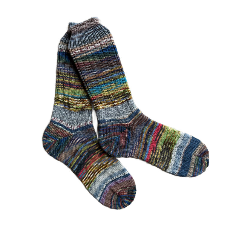 Scrappy/Frankenstein Colorful Wool Socks, Gift Socks