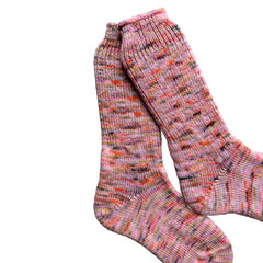 Custom Dyed Wool Socks, Womens Wool Socks