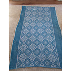 Knit Afghan Handmade Blanket, Luxurious Warm Knit Throw for Family Comfort, Unique Gift for Weddings or Anniversaries