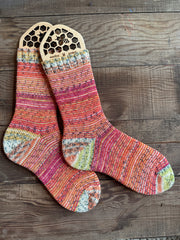 Soft Handmade Alpaca and Wool Socks, Cozy and Warm for Winter Comfort, Perfect Gift for Her or Him