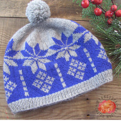 Fairisle Hat Knitting Pattern, Cozy Winter Beanie Design for Adults, Perfect Handmade Gift for Holidays or Birthdays