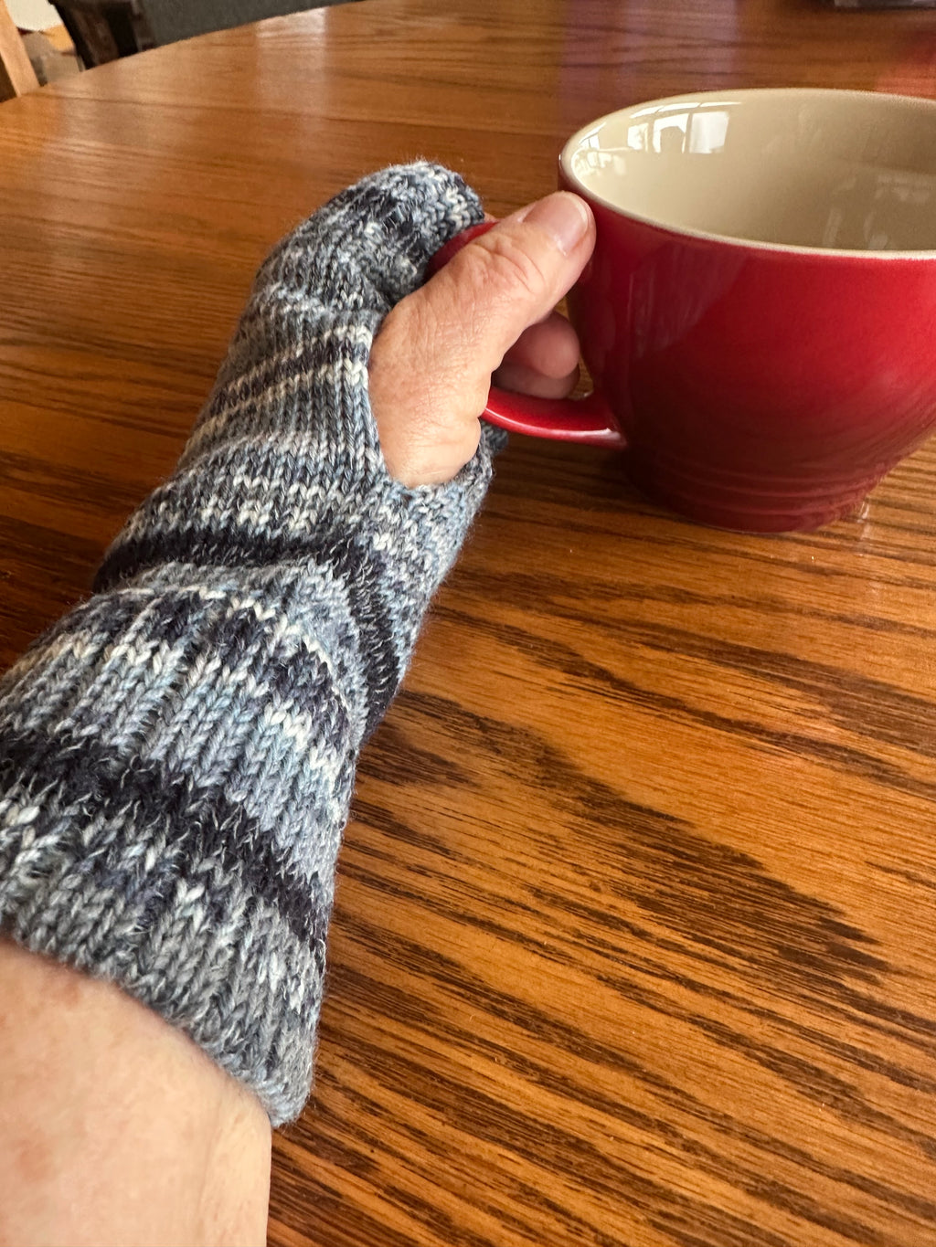 Fingerless Gloves Women, Soft Yarn Texting Mitts for Everyday Use, Great Holiday Gift for Friends