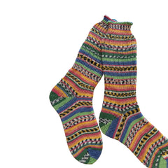 Colorful Wool Socks, Homemade Wool Socks