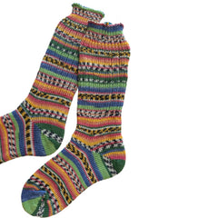 Colorful Wool Socks, Homemade Wool Socks