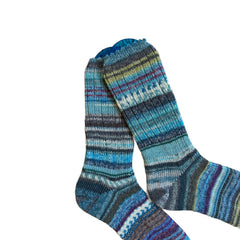 Scrappy Handmade Wool Socks, Luxuriously Soft Knitted Socks for Everyday Comfort, Thoughtful Gift for Friends and Family