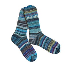 Scrappy Handmade Wool Socks, Luxuriously Soft Knitted Socks for Everyday Comfort, Thoughtful Gift for Friends and Family