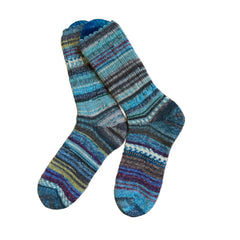 Scrappy Handmade Wool Socks, Luxuriously Soft Knitted Socks for Everyday Comfort, Thoughtful Gift for Friends and Family