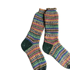 Merino Wool Socks Handmade, Luxurious Soft Woolen Socks for Warmth, Unique Cozy Socks Gift for Her