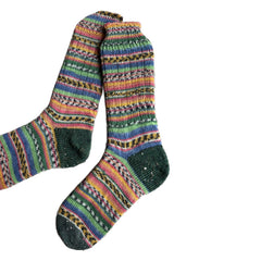 Merino Wool Socks Handmade, Luxurious Soft Woolen Socks for Warmth, Unique Cozy Socks Gift for Her