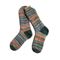 Merino Wool Socks Handmade, Luxurious Soft Woolen Socks for Warmth, Unique Cozy Socks Gift for Her