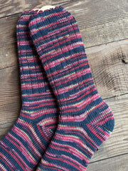 Merino Wool Socks Handmade, Luxurious Soft Woolen Socks for Warmth, Unique Cozy Socks Gift for Her
