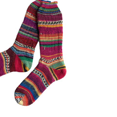 Handmade Wool Socks, Luxuriously Soft Knitted Socks for Everyday Comfort, Thoughtful Gift for Friends and Family