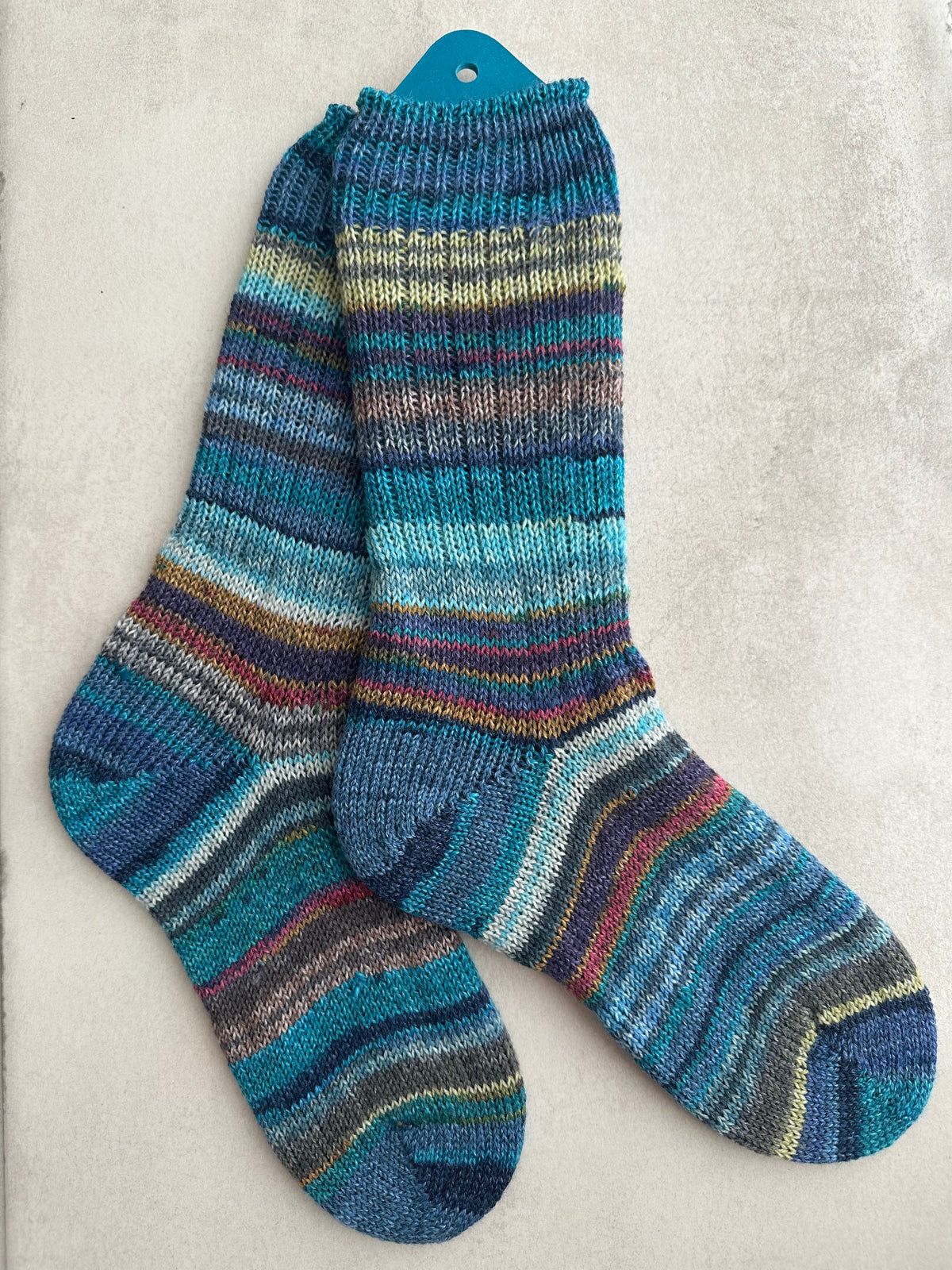 Scrappy One of a Kind Handmade Wool Socks, Cozy Knit Warmth for Winter, Perfect Gift for Family and Friends