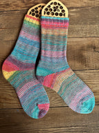 Colorful alpaca socks, luxurious and fun socks for comfort at home, ideal gift for sock lovers and nature enthusiasts