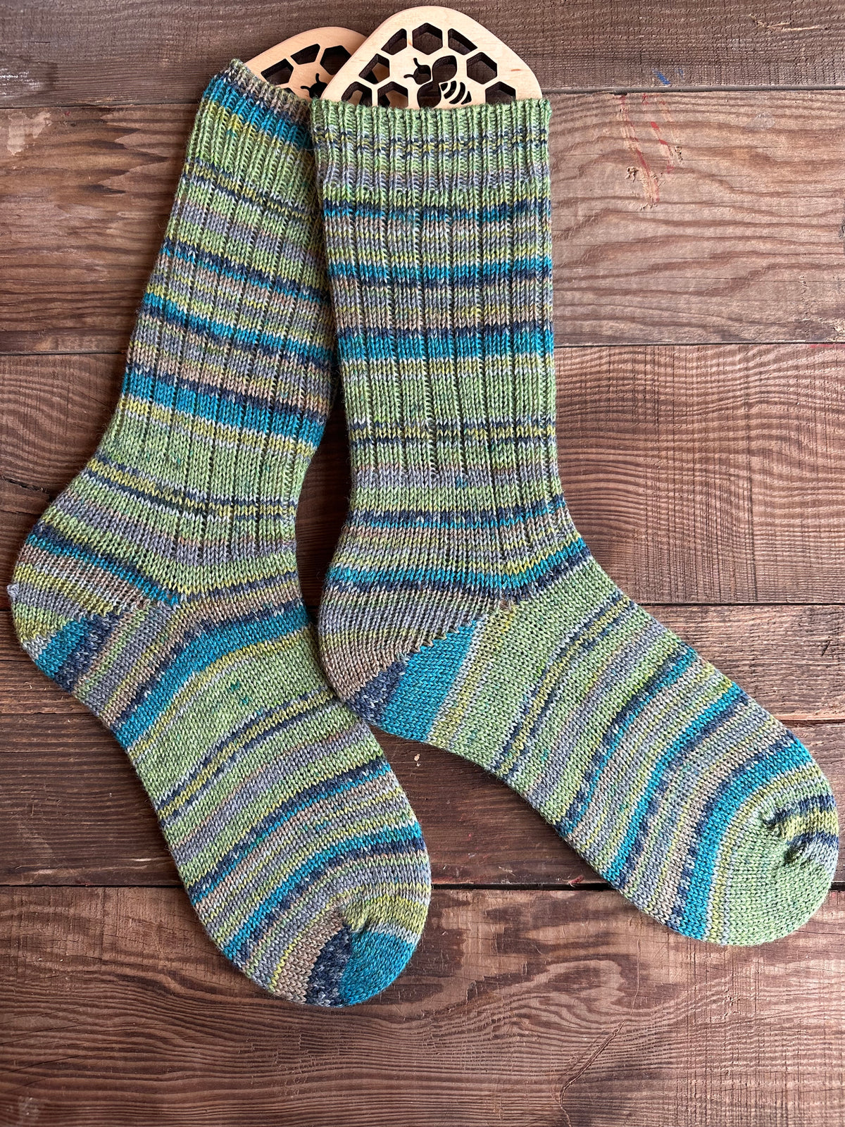 Hand-Knitted Socks, Cozy Woolen Accessories for Cold Weather, Perfect Gift for His Birthdays or Holidays