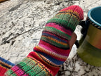 Handknit Texting Gloves, Beautifully Crafted Wool Fingerless Mitts for Comfortable Phone Use, Ideal Holiday Gift