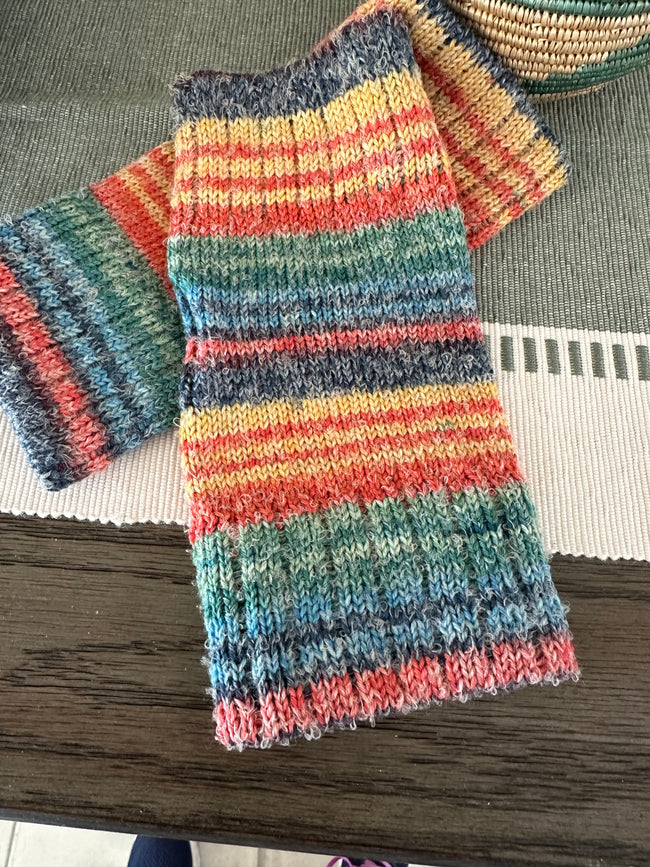 Fingerless Gloves Women, Unique Handcrafted Knit Design, Perfect Winter Gift for Fashion Lovers Hover Image