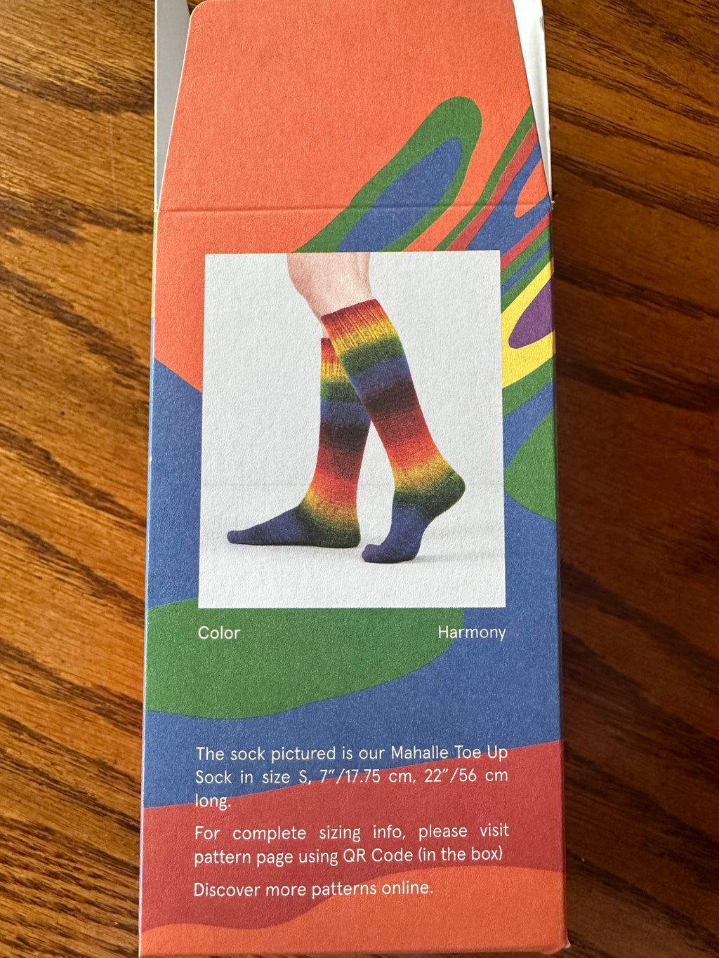 Uneek Sock Kit Harmony, Bold Colorful