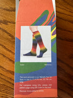 Uneek Sock Kit Harmony, Bold Colorful