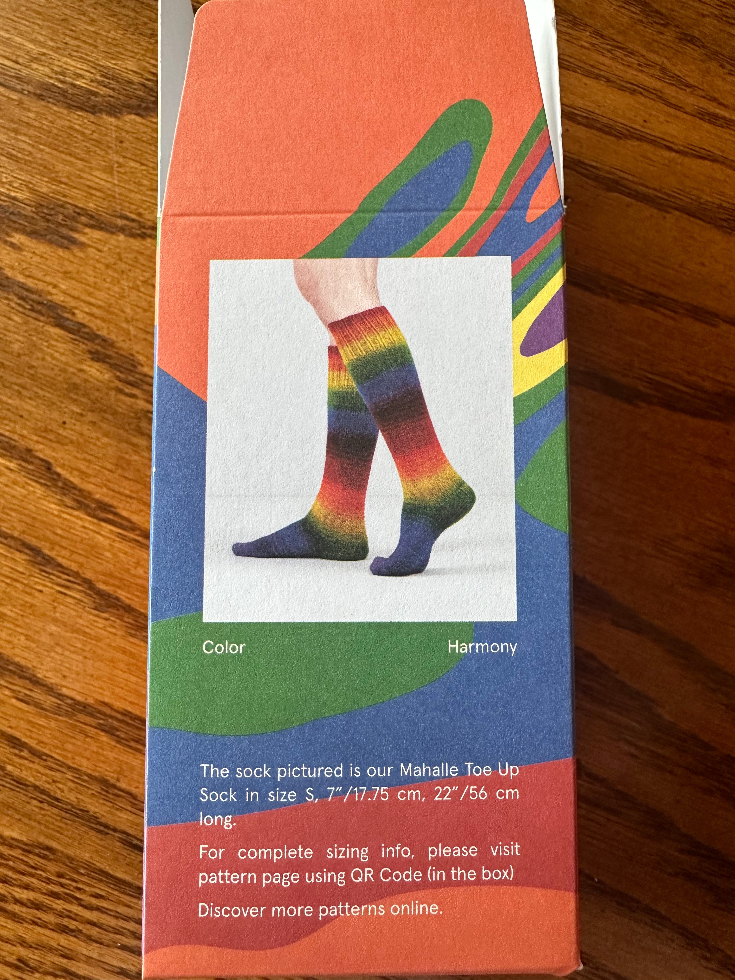 Uneek Sock Kit Harmony, Bold Colorful