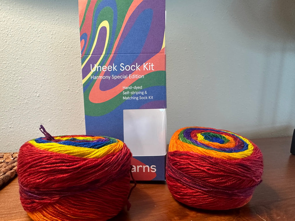 Uneek Sock Kit Harmony, Bold Colorful