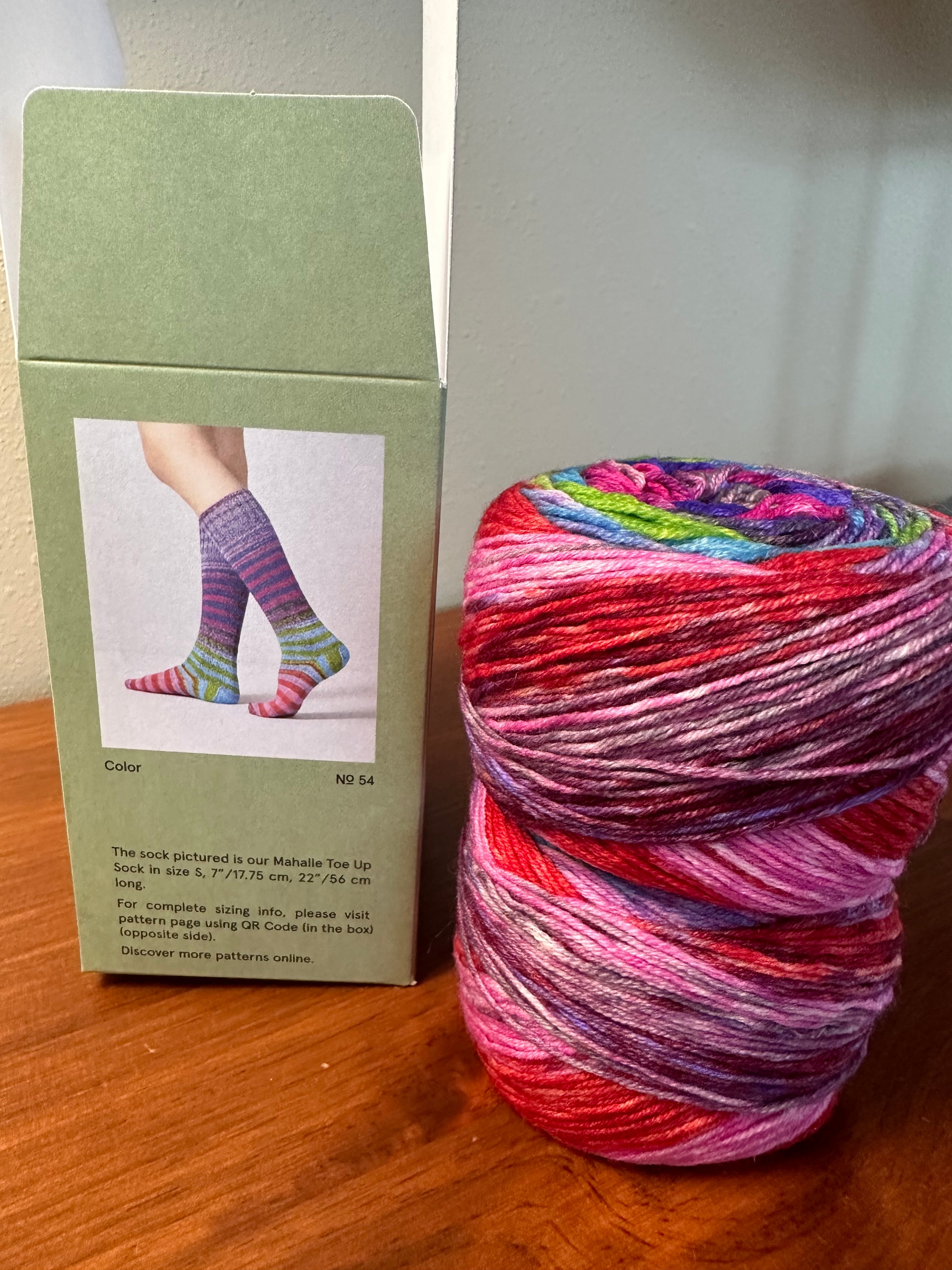Uneek Sock Kit 54, Beautiful Pastel Colors