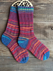 Bright Colored Alpaca Socks, Vibrant Colors and Patterns for Ultimate Comfort, Ideal Gift for Friends & Family Who Love Cozy Wear