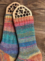 Soft Handmade Wool Socks, Cozy and Warm for Winter Comfort, Perfect Gift for Her or Him