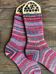 Colorful alpaca socks, luxurious and fun socks for comfort at home, ideal gift for sock lovers and nature enthusiasts