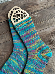 Colorful alpaca socks, luxurious and fun socks for comfort at home, ideal gift for sock lovers and nature enthusiasts