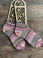 Hand-Knitted Socks, Cozy Woolen Accessories for Cold Weather, Perfect Gift for Her Birthdays or Holidays