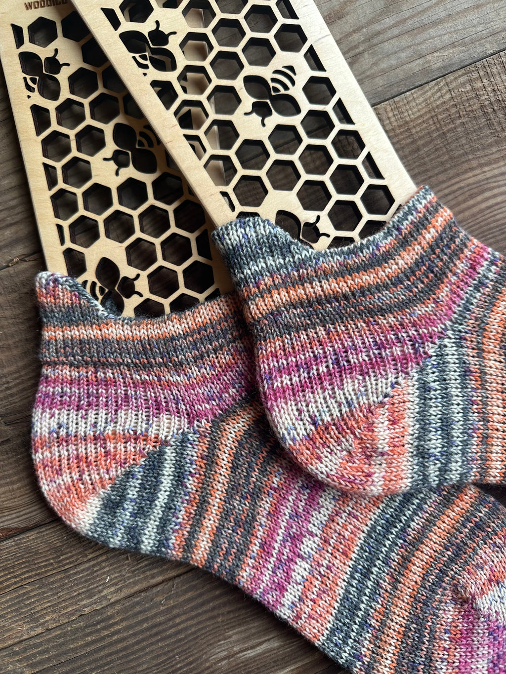 Hand-Knitted Socks, Cozy Woolen Accessories for Cold Weather, Perfect Gift for Her Birthdays or Holidays