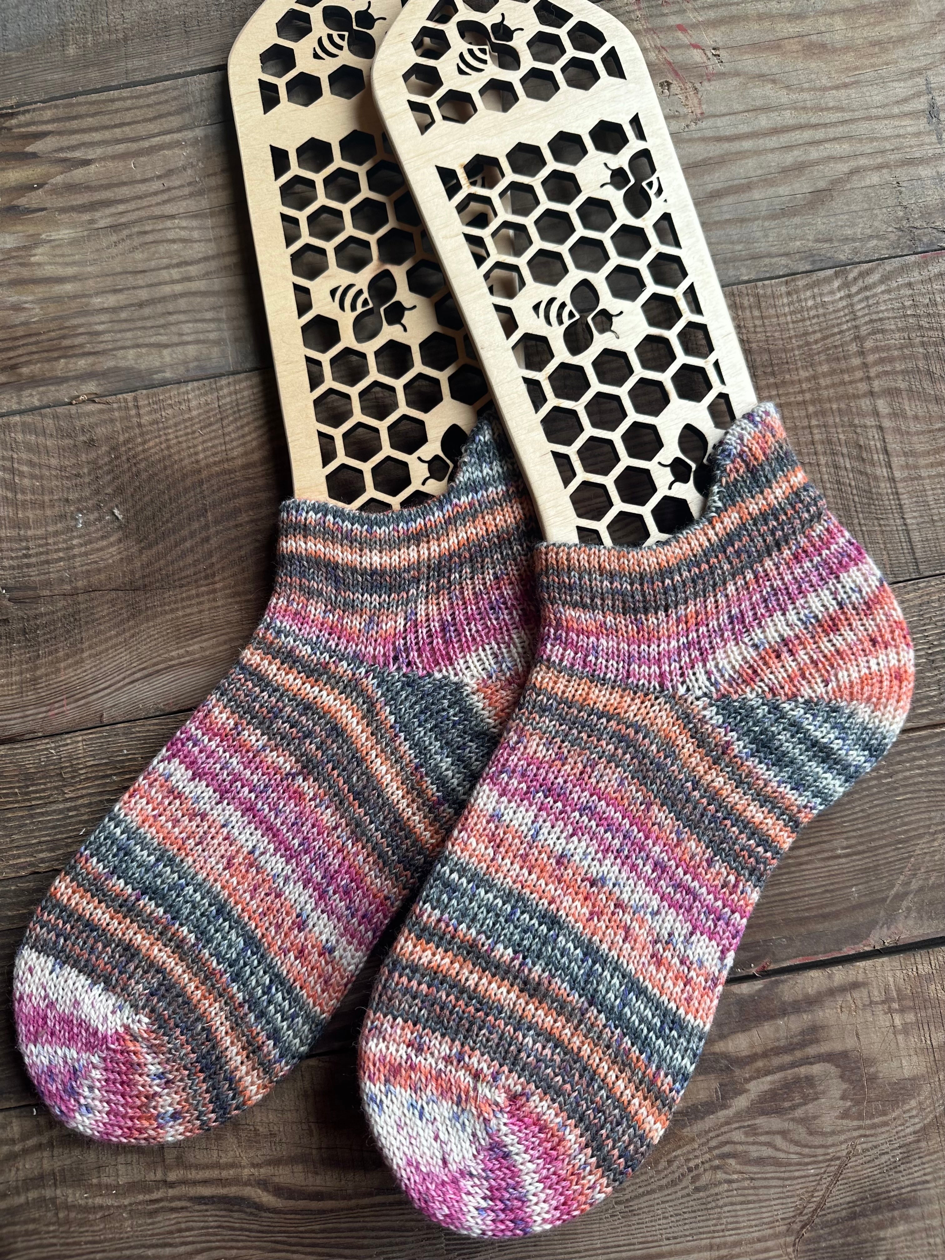 Hand-Knitted Socks, Cozy Woolen Accessories for Cold Weather, Perfect Gift for Her Birthdays or Holidays