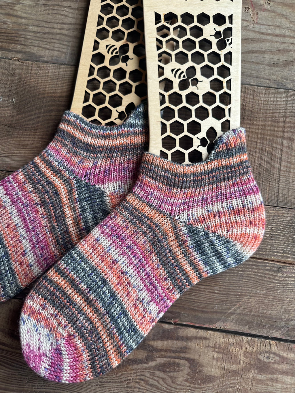 Hand-Knitted Socks, Cozy Woolen Accessories for Cold Weather, Perfect Gift for Her Birthdays or Holidays