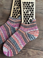 Hand-Knitted Socks, Cozy Woolen Accessories for Cold Weather, Perfect Gift for Her Birthdays or Holidays