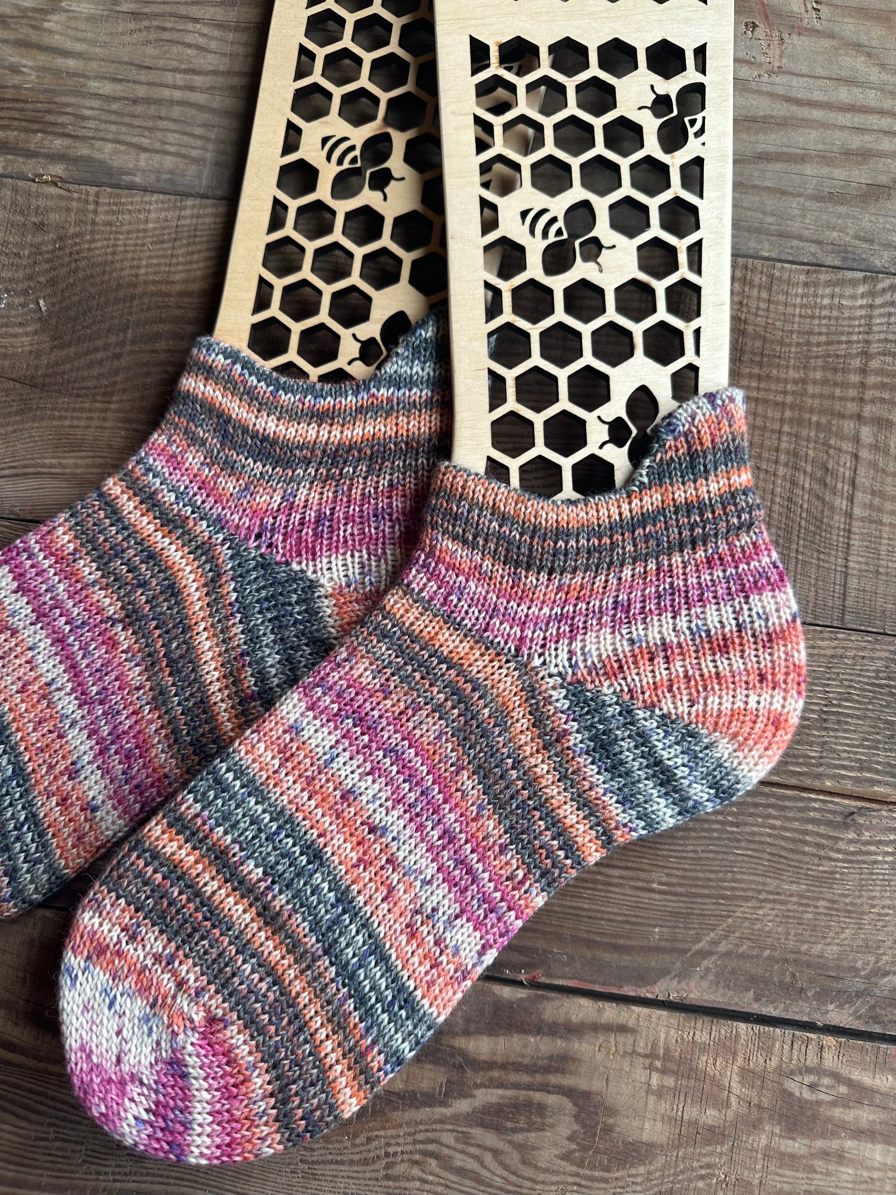 Hand-Knitted Socks, Cozy Woolen Accessories for Cold Weather, Perfect Gift for Her Birthdays or Holidays