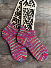 Hand-Knitted Socks, Cozy Woolen Accessories for Cold Weather, Perfect Gift for Her Birthdays or Holidays