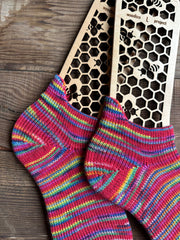 Hand-Knitted Socks, Cozy Woolen Accessories for Cold Weather, Perfect Gift for Her Birthdays or Holidays